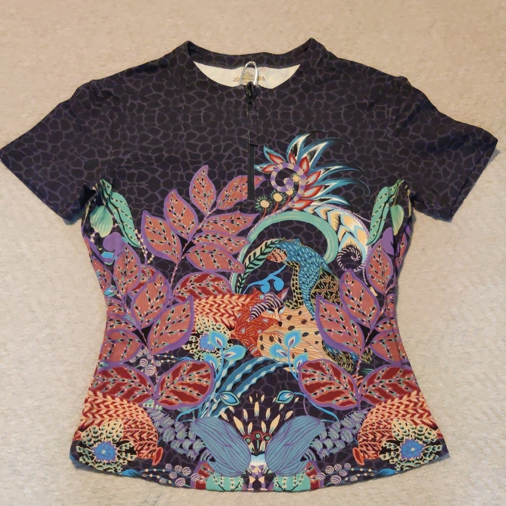 NWT Johnny Was Sea Owl Surf Shirt Size XS